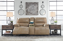 Load image into Gallery viewer, Ricmen Power Reclining Loveseat with Console PUTTY