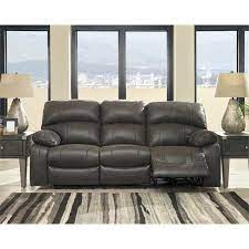 POWER RECLINING SOFA WITH ADJUSTABLE HEADREST